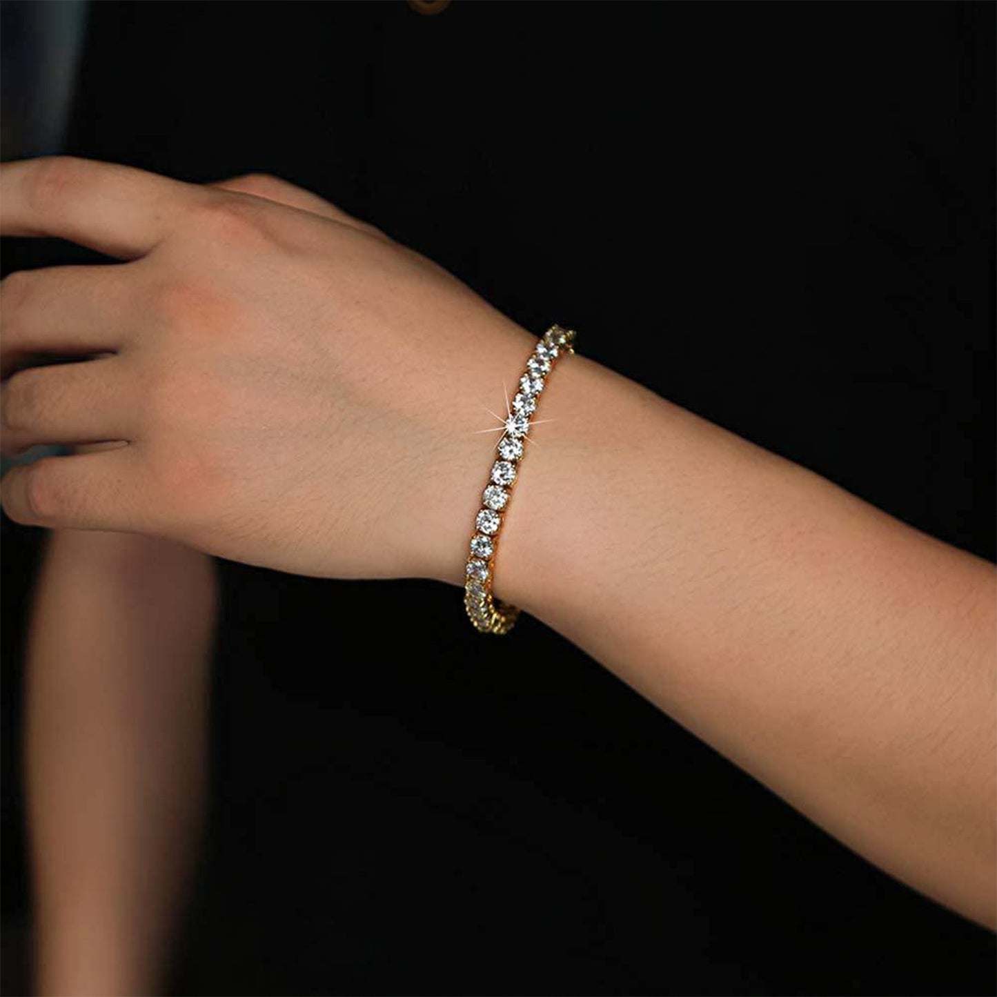 Round Cut Tennis Bracelet