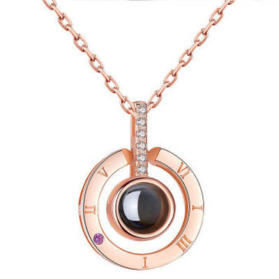 Projection Pendant Necklace