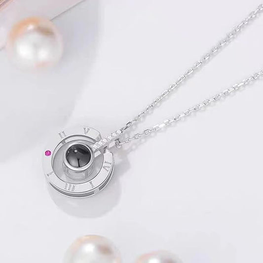 Projection Pendant Necklace