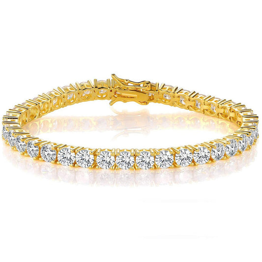 Round Cut Tennis Bracelet